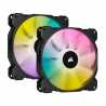 Corsair iCUE SP140 RGB ELITE Performance 14cm PWM RGB Case Fans x2, 8 ARGB LEDs, Hydraulic Bearing, Lighting Node CORE Included