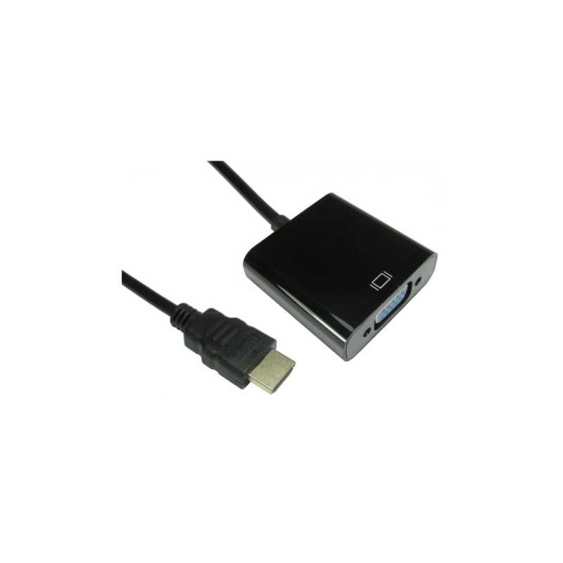 Dynamode HDMI Male to VGA Female Converter Cable