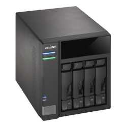 ASUSTOR AS6004U 4-Bay NAS Storage Capacity Expander, USB 3.0, Power Sync, Hot Swap, RAID, AES 256-bit Encryption