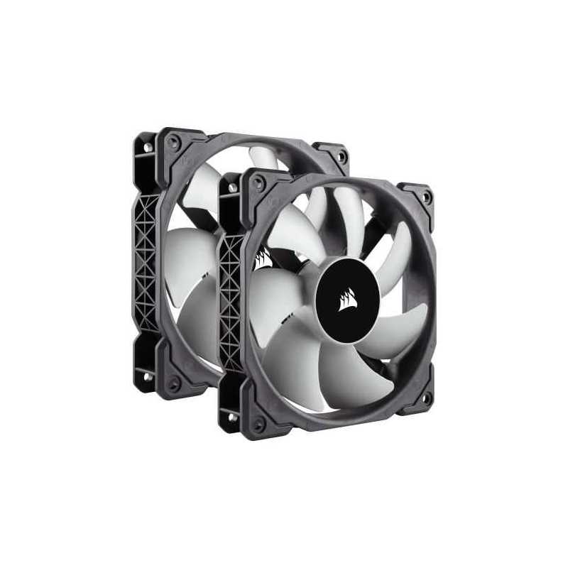 Corsair ML120 Premium 12cm PWM Case Fans x2, 12cm, Magnetic 