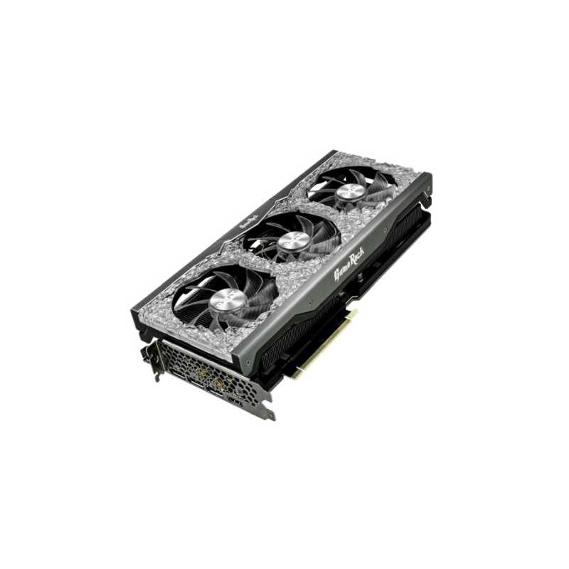 Palit RTX3090 GameRock, PCIe4, 24GB DDR6X, HDMI, 3 DP, 1740MHz Clock, NVLink, RGB Lighting
