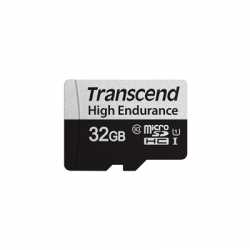 Transcend TS32GUSD350V 32GB Micro SD, UHS-I, U1, High Endurance Memory Card