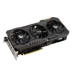 Asus TUF GAMING RTX3080 V2 OC, PCIe4, 10GB DDR6X, 2 HDMI, 3 DP, 1815MHz Clock, RGB Lighting, Overclocked, LHR