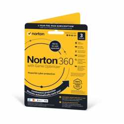 Norton 360 with Game Optomizer 2022, Antivirus software for 3 Devices, 1-year subscription Includes Secure VPN, Dark Web Monitor