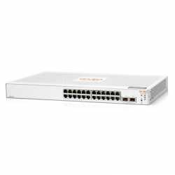 Aruba Instant On 1830 24-Port Gigabit Switch, 24x Gigabit Ethernet, 2x SFP 1GbE, Layer 2+ Smart Managed, Cloud Managed, Non-POE,