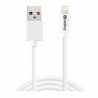 Sandberg Apple Approved Lightning Cable, 1 Metre, White, 5 Year Warranty