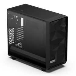 Fractal Design Meshify 2 Lite (Light TG) Gaming Case w/ Light Tint Glass Window, E-ATX, Angular Mesh Front, 3 Fans