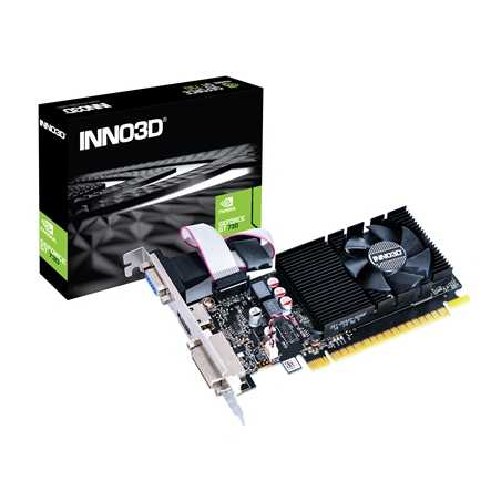 Inno3D Nvidia GeForce GT730 2GB DDR3 Low Profile Single Fan Graphics Card