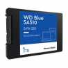 WD 1TB Blue SA510 G3 SSD, 2.5", SATA3, R/W 560/520 MB/s, 90K/82K IOPS, 7mm