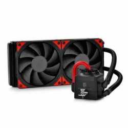 Deepcool GamerStorm Captain 240EX Liquid CPU Cooler, 240mm Radiator, 2 x 12cm Fans, Bionic Red LED