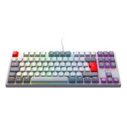 Xtrfy K4 RGB TKL Compact Mechanical Gaming Keyboard, Tenkeyless , Full N-key Rollover, 1000Hz, Adjustable RGB, Retro