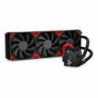 Deepcool GamerStorm Captain 360EX Liquid CPU Cooler, 120mm Radiator, 3 x 12cm Fans, Bionic Red LED