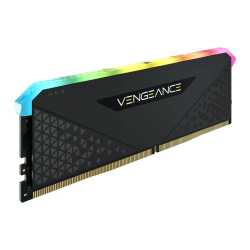 Corsair Vengeance RGB RS 8GB Memory (1 x 8GB), DDR4, 3200MHz (PC4-25600), CL16, XMP 2.0, 6 LEDs, Black