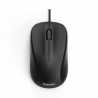 Hama MC-300 Wired Optical Mouse, 1200 DPI, USB, 3 Buttons, Black