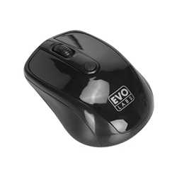 Evo Labs MO-234WBLK Wireless Gloss Black Mouse