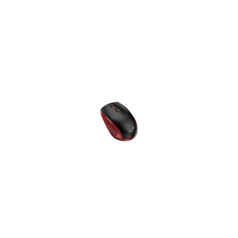 Genius NX-8006S Silent Wireless Mouse Red and Black