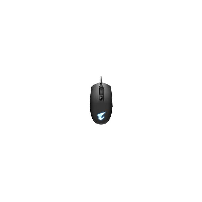 Gigabyte Aorus M2 USB RGB Fusion 2.0 LED Matte Black Programmable Gaming Mouse