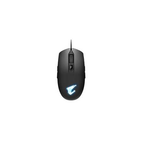 Gigabyte Aorus M2 USB RGB Fusion 2.0 LED Matte Black Programmable Gaming Mouse