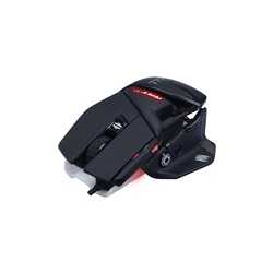 Mad Catz R.A.T. 4+ Gaming Mouse, USB 2.0, Lightweight with Adjustable Palm Rest, Ergonomic Design, Adjustable up to 7200 DPI wit
