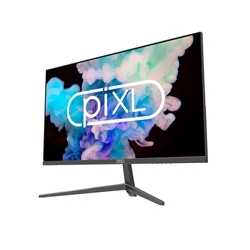 piXL CM24F17 24 Inch Frameless Monitor, Widescreen IPS LCD Panel, 5ms Response Time, 75Hz Refresh Rate, Full HD 1920 x 1080, VGA