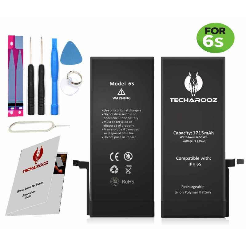 TECHAROOZ iPhone 6s Battery Replacement Kit