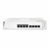 Aruba Instant On 1830 8-Port Gigabit Switch, 8x Gigabit Ethernet, 4x Class4 PoE, Layer 2+ Smart Managed, Cloud Managed, 65W POE,