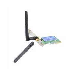 Evo Labs PCI-Express Full Height N300 WiFi Card with Detachable Antennas