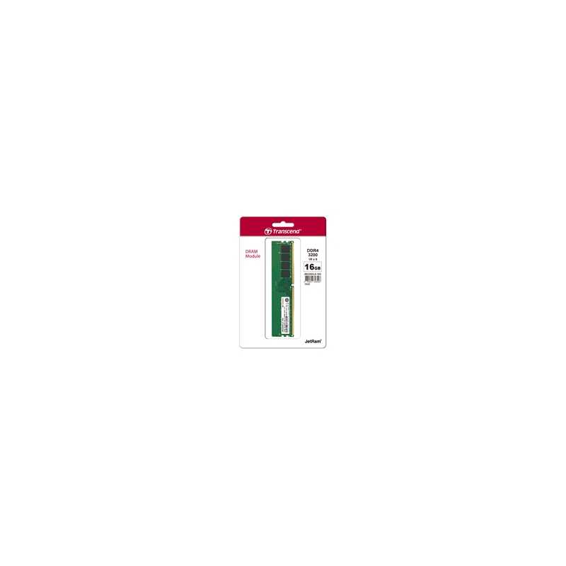 Transcend 16GB (1 x 16GB) DDR4 3200MHz DIMM System Memory