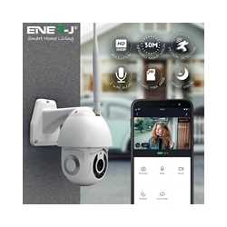 ENER-J Smart Wifi IP Outdoor Dome Camera IP65