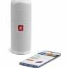JBL Flip 5 Portable Bluetooth Speaker with Rechargeable Battery, waterproof, PartyBoost compatible, steel white