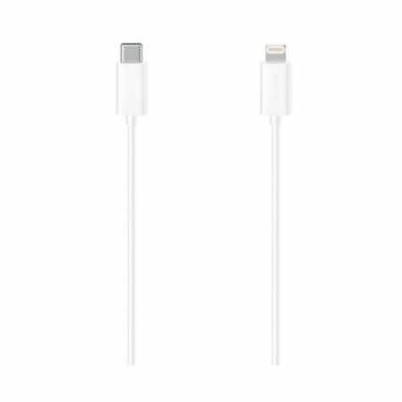 Hama USB-C Lightning Cable, Apple Approved, 1.5 Metres, White, 10 Year Warranty