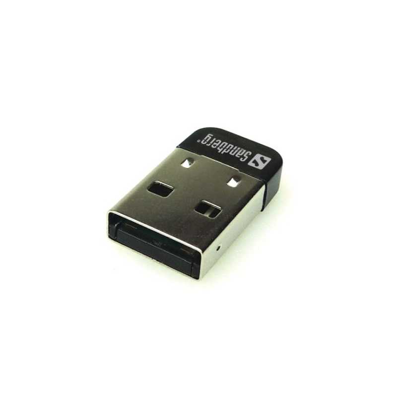 Sandberg (133-81) USB Nano Bluetooth 4.0 Adapter, 25M Range, 5 Year Warranty