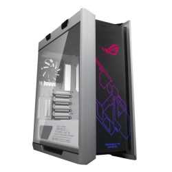 Asus ROG Strix Helios RGB White Gaming Case with with Tempered Glass Windows, E-ATX, GPU Braces, USB-C, Fan/RGB Controls, Carry 