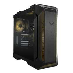 Asus TUF Gaming GT501 Gaming Case with Window, E-ATX, No PSU, Tempered Smoked Glass, 3 x 12cm RGB Fans, Carry Handles