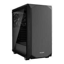 Be Quiet! Pure Base 500 Gaming Case with Window, ATX, No PSU, 2 x Pure Wings 2 Fans, PSU Shroud, Black