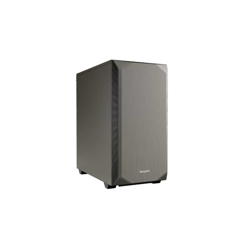 Be Quiet! Pure Base 500 Gaming Case, ATX, No PSU, 2 x Pure Wings 2 Fans, PSU Shroud, Metallic Grey