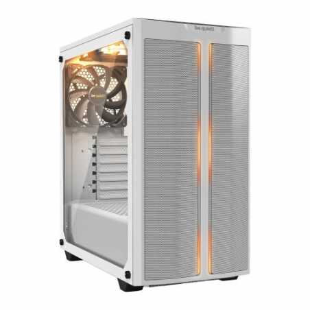 Be Quiet! Pure Base 500DX Gaming Case with Glass Window, ATX, No PSU, 3 x Pure Wings 2 Fans, ARGB Front Lighting, USB-C, White