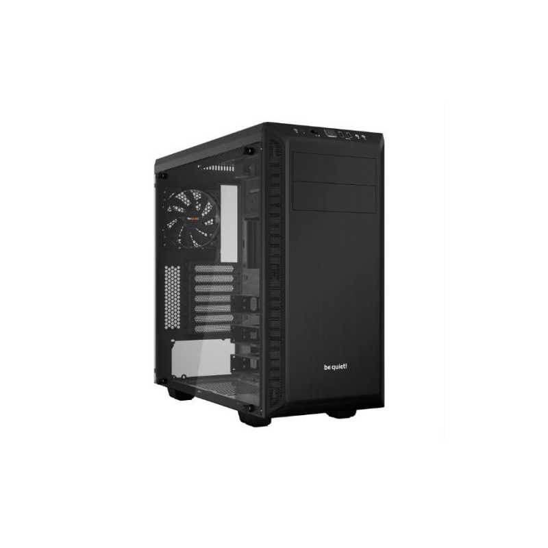 Be Quiet! Pure Base 600 Gaming Case with Window, ATX, No PSU, 2 x Pure Wings 2 Fans, Black