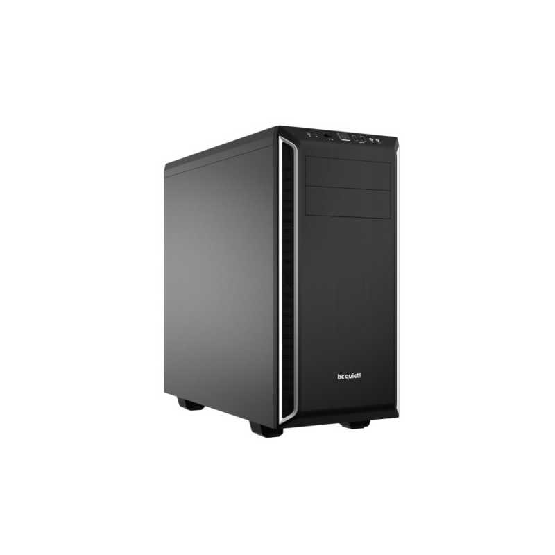 Be Quiet! Pure Base 600 Gaming Case, ATX, No PSU, 2 x Pure Wings 2 Fans, Silver Trim