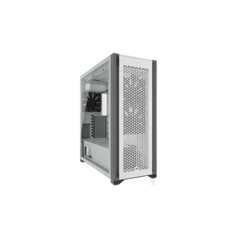 Corsair 7000D Airflow Gaming Case w/ Tempered Glass Window, E-ATX, 3 x AirGuide Fans, High-Airflow Front Panel, USB-C, White