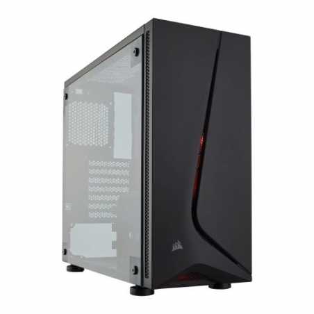 Corsair Carbide Series SPEC-05 Gaming Case with Acrylic Window, ATX, 1 x 12cm Red LED Fan