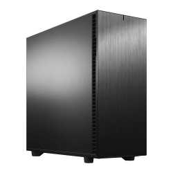 Fractal Design Define 7 XL (Black Solid) Gaming Case, E-ATX/SSI-EEB, Modular Design, 3 Fans, Fan Hub, Sound Dampening, USB-C