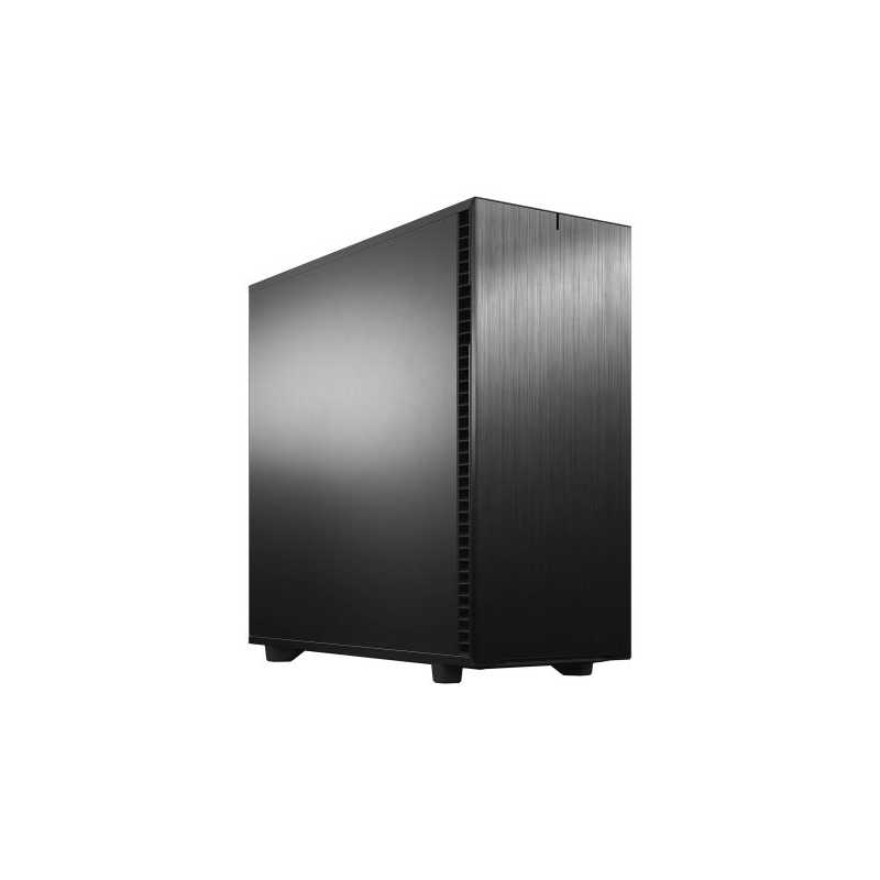 Fractal Design Define 7 XL (Black Solid) Gaming Case, E-ATX/SSI-EEB, Modular Design, 3 Fans, Fan Hub, Sound Dampening, USB-C