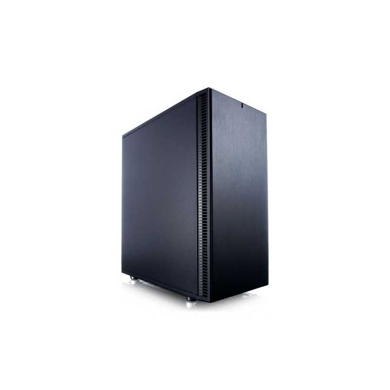 Fractal Design Define C (Black Solid) Quiet Gaming Case, ATX, 2 Fans, ModuVent Sound Dampening, PSU Shroud, Optional Top Filter