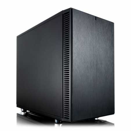 Fractal Design Define Nano S (Black Solid) Quiet PC Case, Mini ITX, 2 Fans, ATX  PSU & 315mm GPU Support, 280mm Watercooling, Up