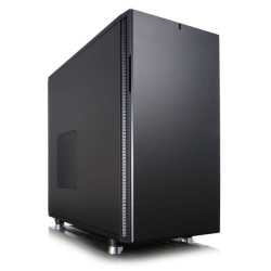 Fractal Design Define R5 (Black Solid) Silent Gaming Case, ATX, 2 Fans, Fan Controller, Configurable Front Door, Ultra Silent De