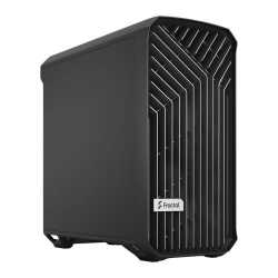 Fractal Design Torrent Compact (Black Solid) Case, ATX/SSI-EEB, 2 Fans, Fan Hub, Front Grille, USB-C