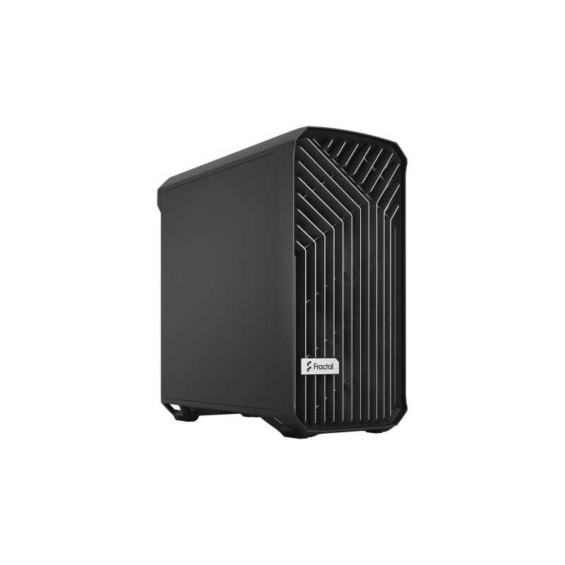 Fractal Design Torrent Compact (Black Solid) Case, ATX/SSI-EEB, 2 Fans, Fan Hub, Front Grille, USB-C