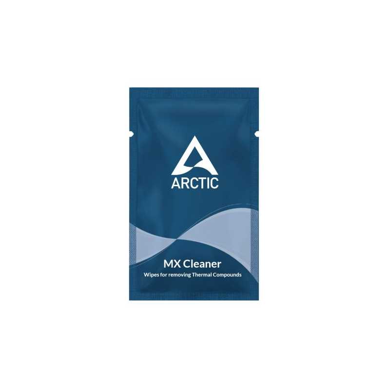 Arctic MX Cleaner Wipes for Removing Thermal Compounds, Limonene-Based, 40 Individually Packaged Wipes