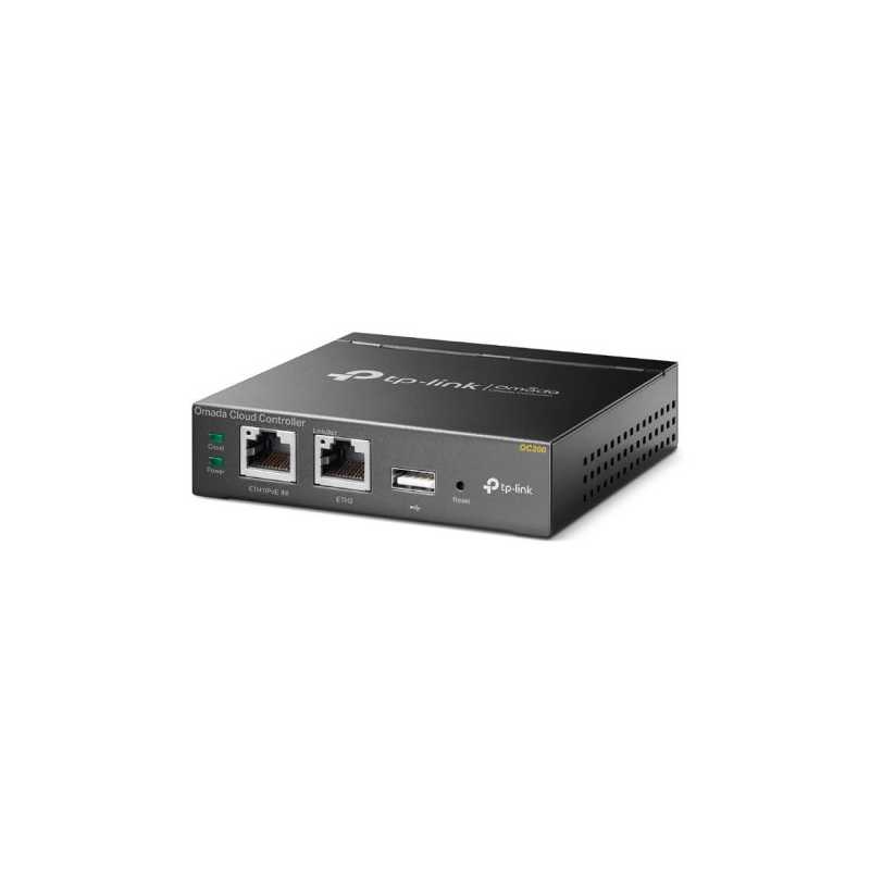 TP-LINK (OC200) Omada Cloud Controller, PoE/micro USB, Direct Access, Cloud Portal or Mobile App, Free Software